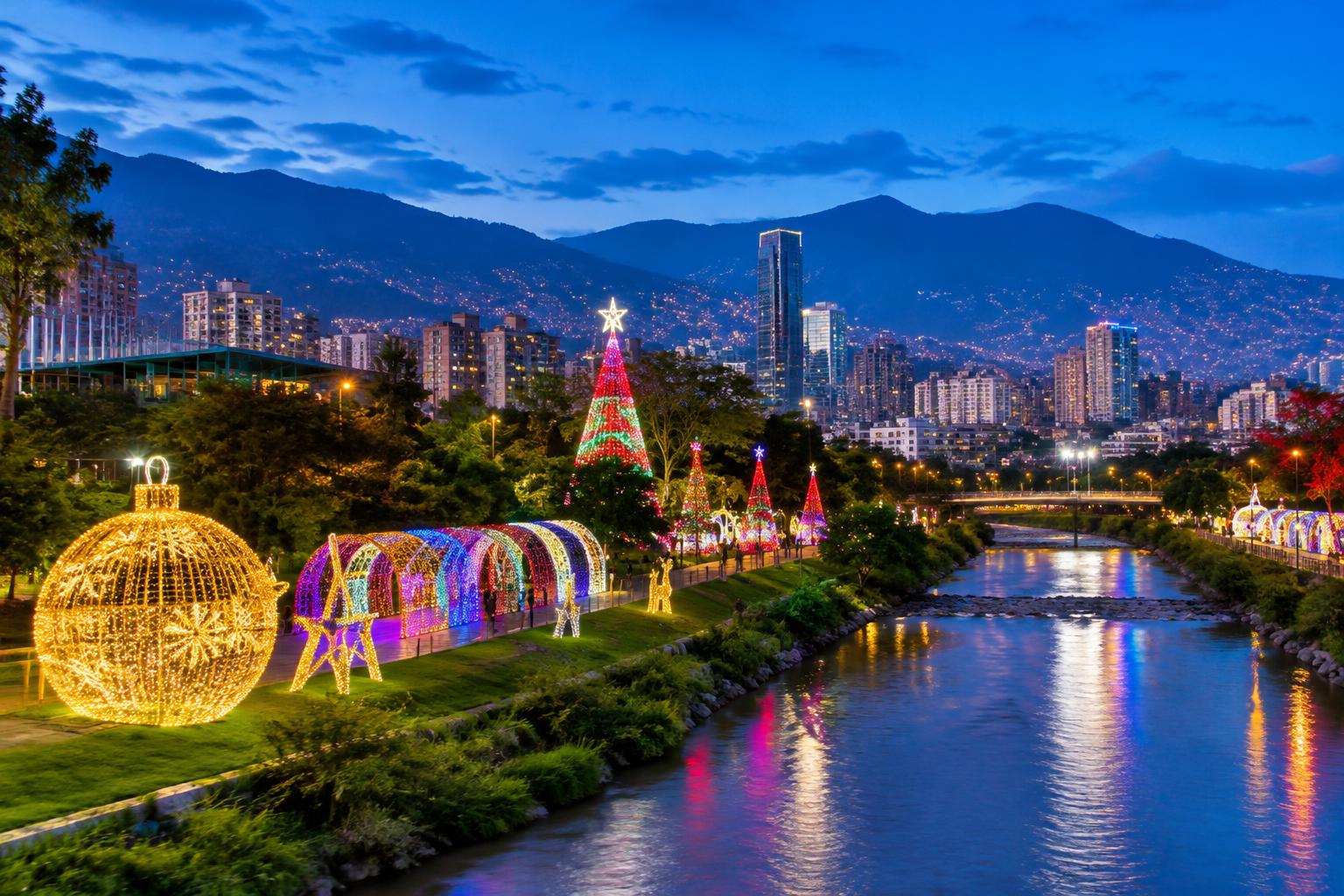 Medellín de Luces — Navidad y fin de año